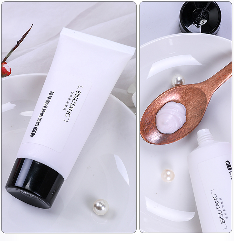 Hot-selling in 2019 year Amino Acid Whitening Deep Cleansing Facial Cleanser Acne Treatment Foaming face Cleansing