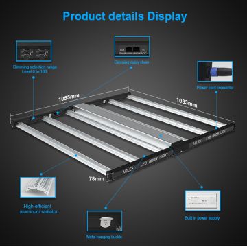 Le moins cher 100-277V haute puissance 720W LED Grow Light