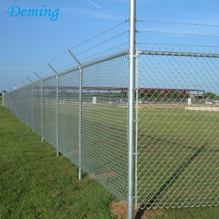 Factory Woven 5 Foot Black Chain link fence