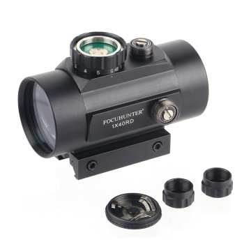 1X40 Red Green Dot Sight for 11mm/20mm Rail