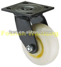 High Quality Korean White Nylon Industrial rota caster wheel