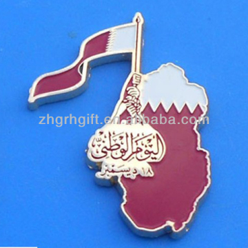 qatar national country flags lapel pins