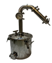 30Lt/8Gallon Home Moonshine Still Boiler with 2 Inch Pot Still Column