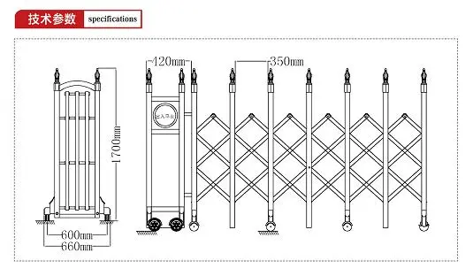 Modern Automatic Electric Driveway Gates Stainless Steel Style with Factory