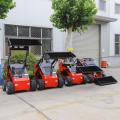 Penjualan panas mini skid steer loader dan lampiran