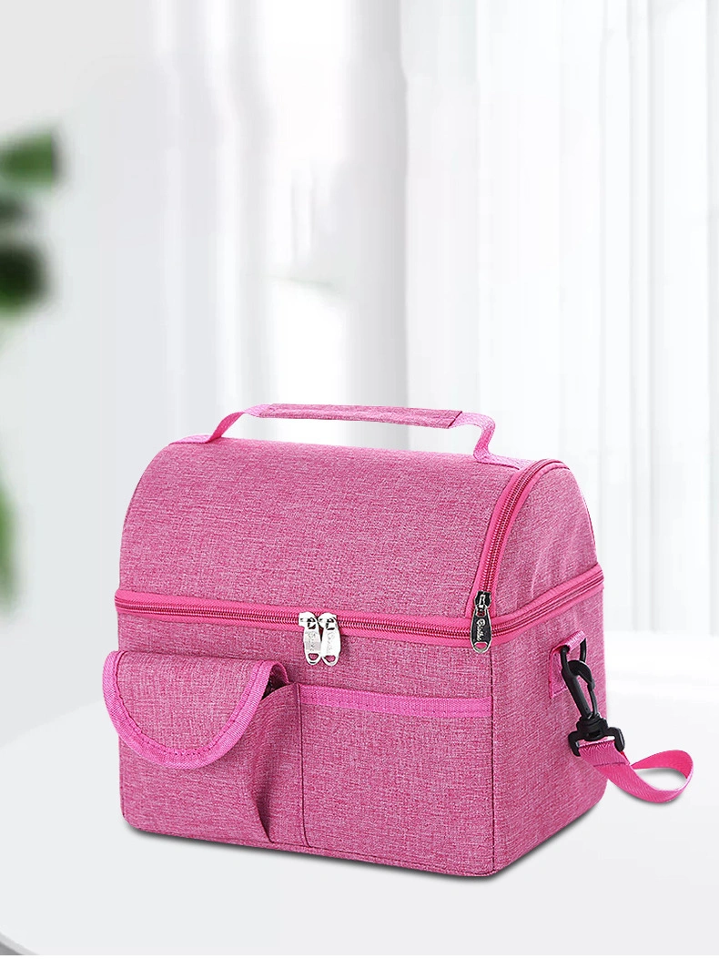 Soft Collapsible Cooler Bag Lunch Bag Box Insulated Travel Bag Soft-Sided Cooling Bag