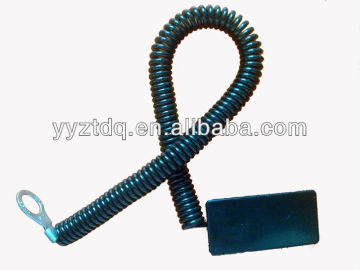 coiled cable
