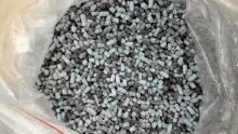 Pellet carbon impregnated CUO