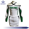 Customized Sublimation Strapless Cheer Uniform For Youth