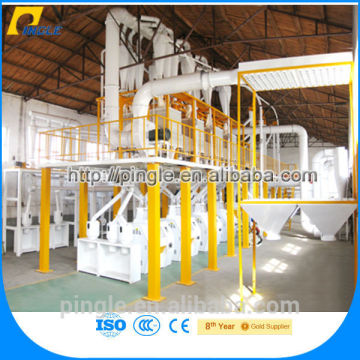 Complete flour mill production line PINGLE milling flour