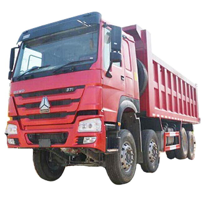 China famous brand SINOTRUCK HOWO 4axle 8x4 371hp heavy dump truck for sale