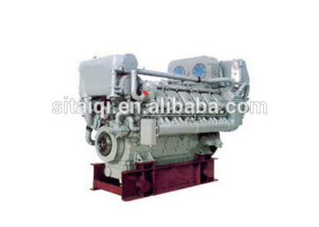 MAN TBD234-V12 Marine Diesel Engine