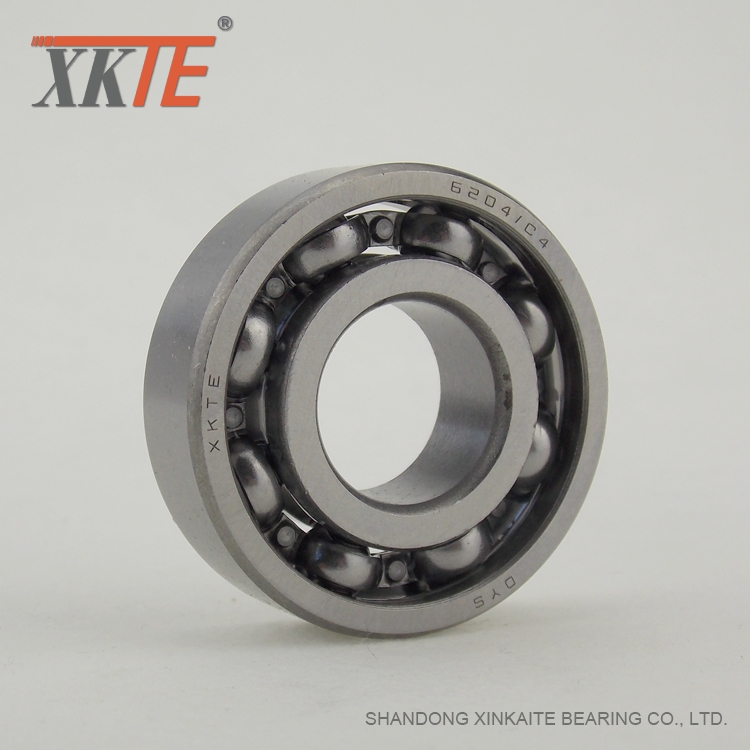 Open Ball Bearings 6205 C4 For Idler