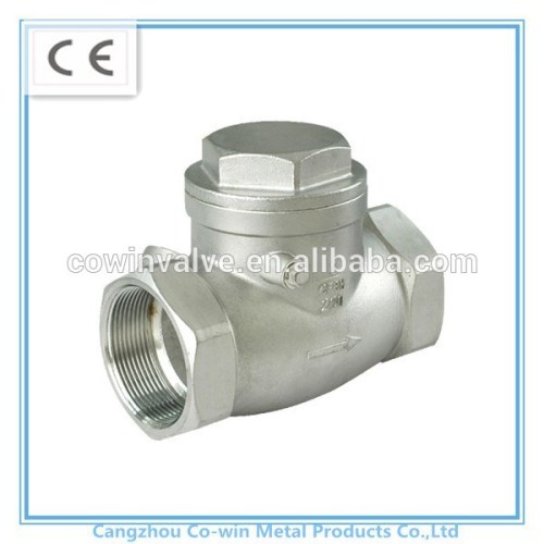 Stainless steel 1PC Swing Check valves manufacturer/price