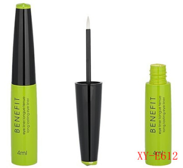Fashionable Triangle Olive Green Eyeliner Bottle