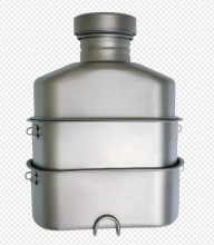 Outdoor Camping Titanium Canteen