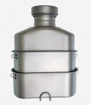 Outdoor Camping Titanium Canteen