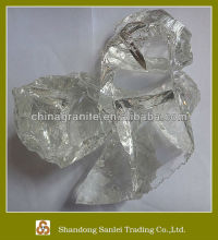 crystal white decorative broken glass