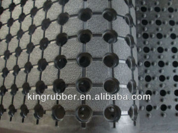 Rubber sheet interlocking door mat rubber