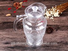 1.5L cheap glass jug/Wholesale Clear Beer Pitcher Water Jug With Side Handle