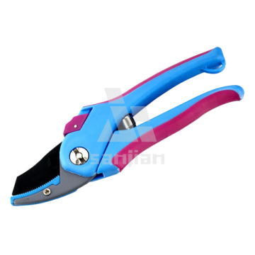 Plastic handle bypass pruner shear/ Hand Pruner High Quality Professional Hand Pruner (garden tools)