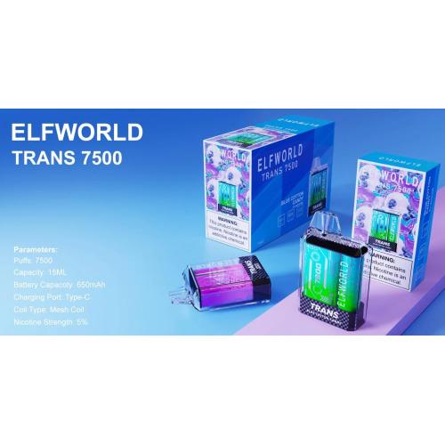 Elf World 7500 Puffs Vape