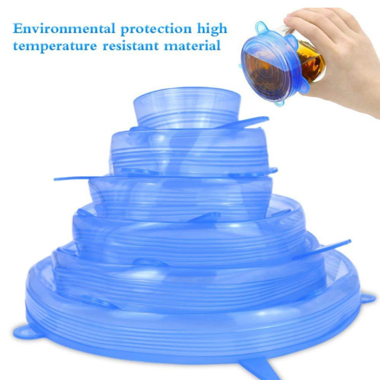 NINE STAR Hot Selling High Quality Professional Stretch Lid Non Spill silicone cup lids reusable