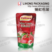 Food Grade Spice Bag Frozen Sterile Food Packaging Stand Up Pouch