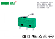 Electrical Equipment Subminiature Basic Micro Switch