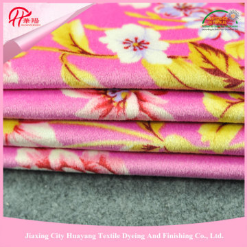 Super soft surface cotton rose print fabric