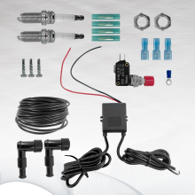 Flame Thrower Kit: Dual Exhaust Flames for Motorcycles, Cars, and Trucks - Includes All Installation Accessories