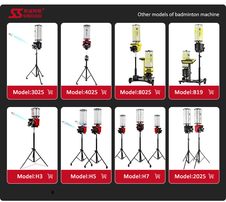 Automatic lifting badminton shuttlecock feeder  training machine