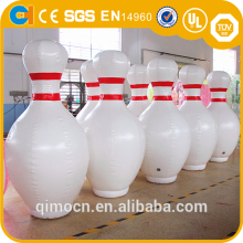 Customized inflatable human bowling game,Giant inflatable advertising bowling replica,Big inflatable bowling pin