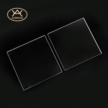 Transparent Boiler Glass Clear Square Glass