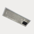 teclado industrial resistente con almohadilla táctil