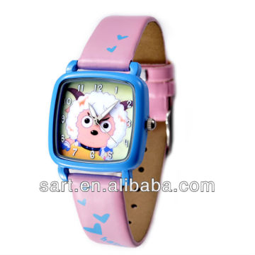 Wholesale square face newly unique kids watch