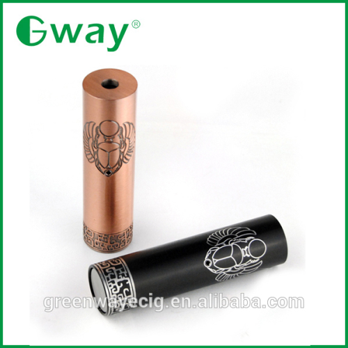 New arrival!!! Top quality ecig scarab mod/18650 scarab mod clone copper for wholesale