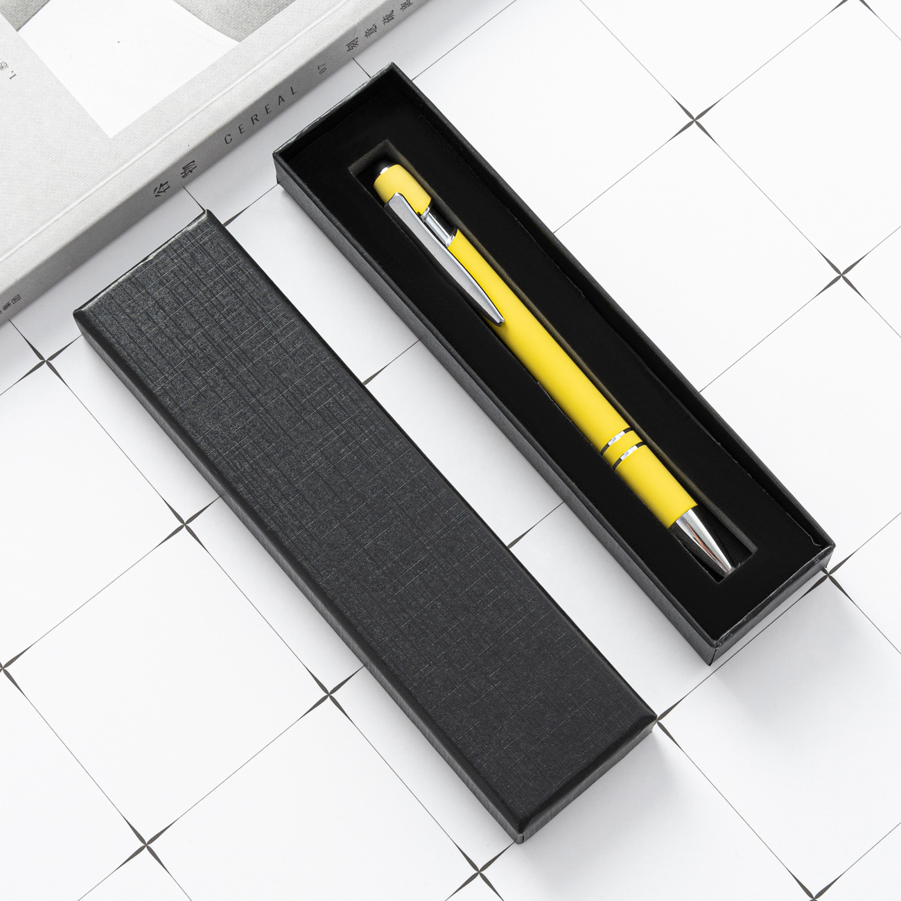 Wholesale Premium Exquisite Gift Display Paper Beadable Pen Case