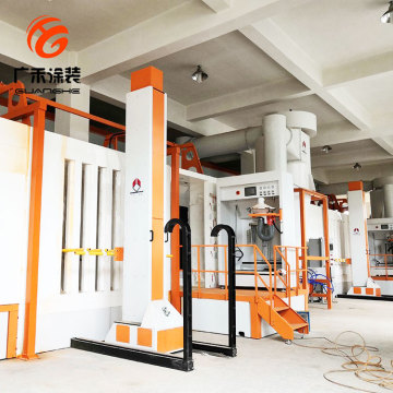 Electrostatic Aluminium Powder Coating System Booth