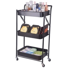 3-Layer Metal Storage Rack Shelf Square Kitchen Storage Unit