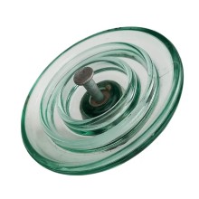 High Voltage Insulation Toughened Glass Electrical Pin Insulators - Disc Suspension Type