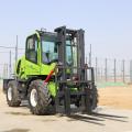 Four wheel drive all-terrain forklift 3 ton price