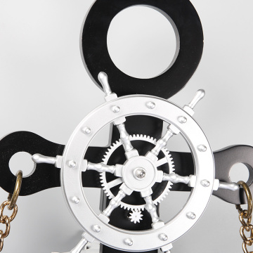 Anchor Ship Ship Flip Clock en el escritorio