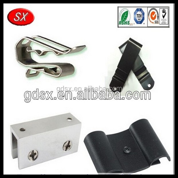 u shaped spring clip, spring steel fasteners clip,oem spring clip