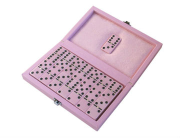 pink double 6 domino game