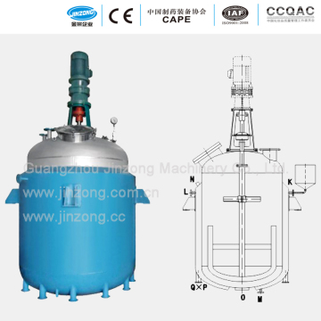 Jinzong Machinery Stainless steel Electrical/steam heating reactor