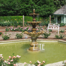 Customized garden back yard marble stone fountain