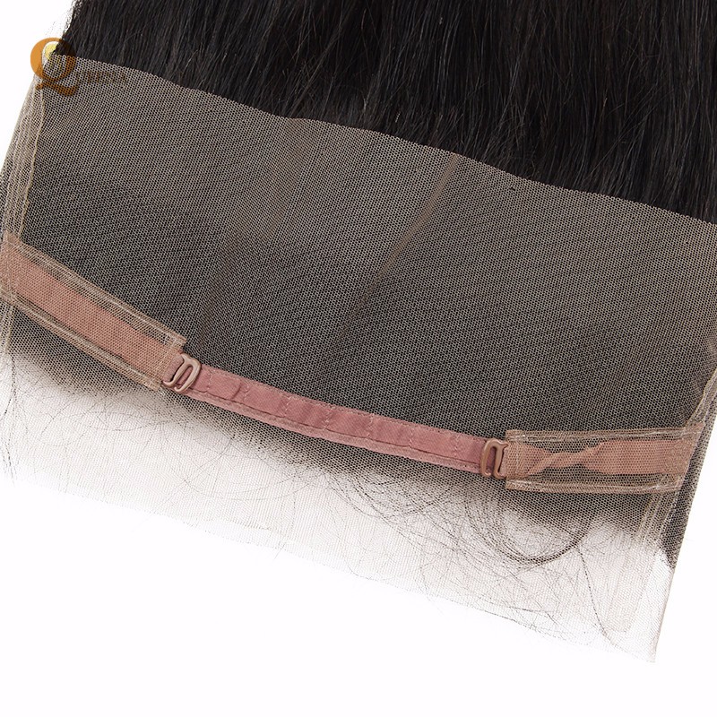 Straight Human Hair 360 Lace Frontal Vendor Distributors Brazilian Hair 360 Lace Frontal Closure