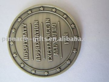 Die casting metal coin/ silver coin