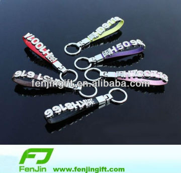 custom metal letter keychains